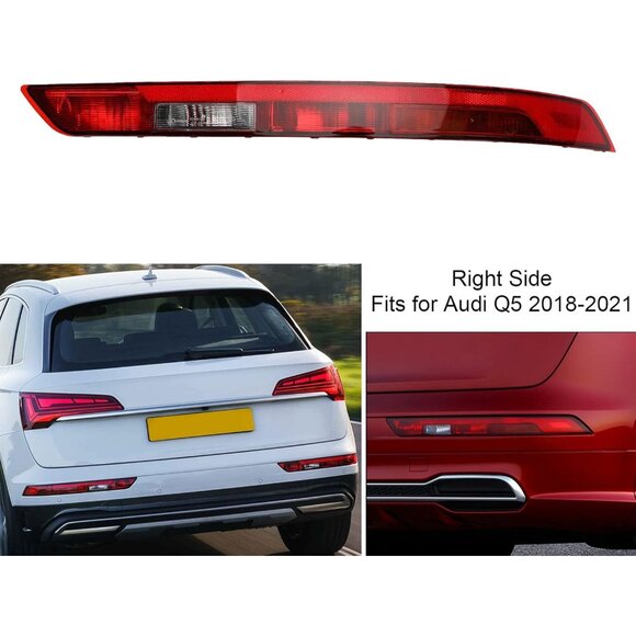 Right Rear Bumper lower Taillight Lamp fits for Audi Q5 2018-2021 80A945070A - Picture 2 of 8